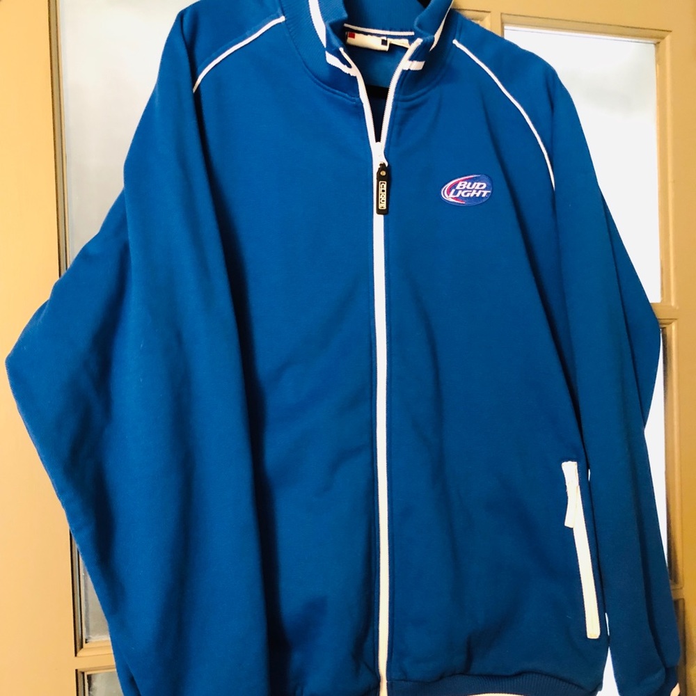 Bud Light zip up Sweatshirt